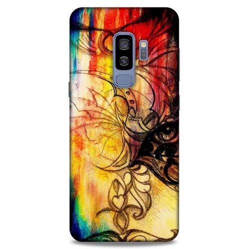 Lopard Samsung Galaxy S9 Plus Uyumlu Kılıf Manipülasyon ☻ (36) Glitter Kılıf Desenli