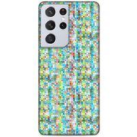 Lopard Samsung Galaxy S21 Ultra Uyumlu Kılıf Geometrix (69) Kılıfları