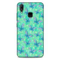 Casper Via A4 Kılıf Kelebek Etkisi (10) Full Koruma Kılıfı Fuşya Yeşil