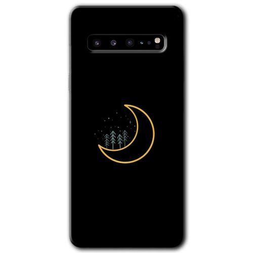 Potkal Hediye Fabrikası Samsung Galaxy S10 Plus Kılıf HD Desen Baskılı Arka Kapak - İyi Geceler