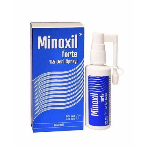 Minoksidil Minoxil Forte %5 Deri Spreyi 60 Ml