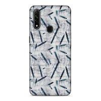 Oppo A31 Uyumlu Kılıf Romans (29) Arka Koruma Kılıfı Kirli Beyaz