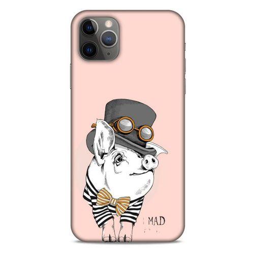 Animax Papyonlu Domuz Apple Iphone 11 Pro Max Kılıf Desenli Silikon