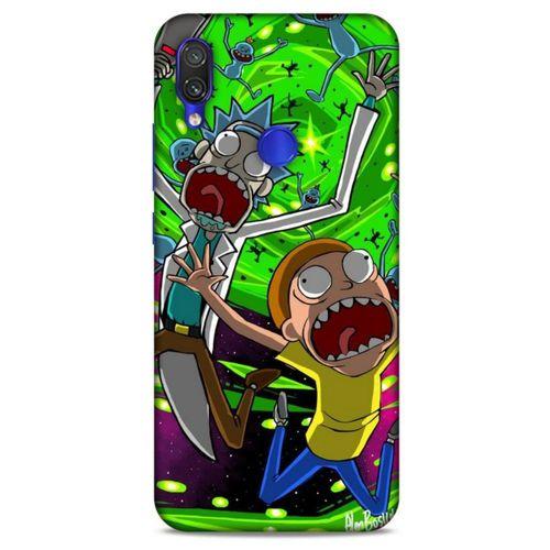 Xiaomi Redmi Note 7 Uyumlu Kılıf Rick And Morty (22) Tam Koruma Kılıfı Nancy