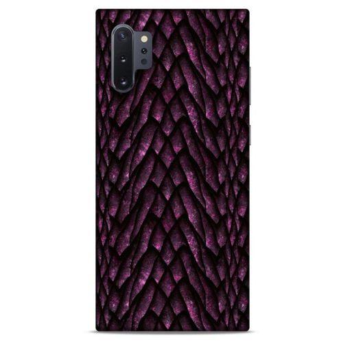 Samsung Galaxy Note 10 Plus Kılıf Dragons (7) Telefon Kılıfı Ejderha Skin Bordo