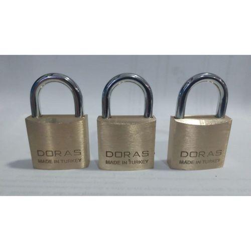 Ersa Doras 30 Mm 3 lü Sarı Pas Sistem Asma Kilit