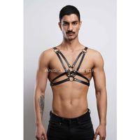 Erkek  Göğüs Harness, Erkek  T-shirt Üzeri Aksesuar - Brfm104