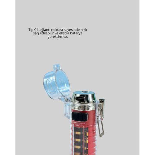 Usb Şarjlı Suya Dayanıklı Elektrikli Çakmak