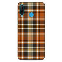 Gömlek (7) Desenli Silikon Kapak Telefon Kabı Huawei P30 Lite Kılıf