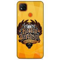 Xiaomi Redmi 9C Uyumlu Kılıf Motorsiklet (37) Silicone Cover Harley Davidson