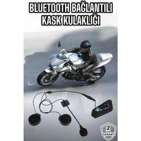 Kask Kulaklığı Motosiklet Intercom Interkom Dinleme Konuşma Özellikli Su Geçirmez