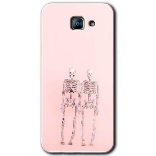 Samsung Galaxy A8 2016 Kılıf HD Desen Baskılı Arka Kapak - Yaşayan Çift
