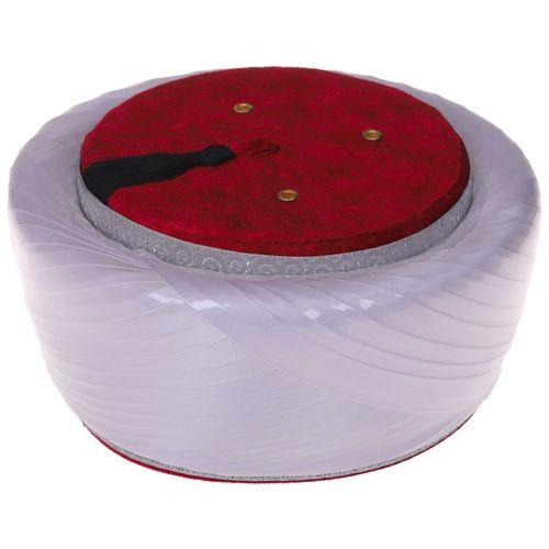 Sarık İmam Sarığı Çapraz Saten Sarım 57 Numara