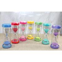 Plastik Çerçeveli Renkli 15 Dk Kum Saati