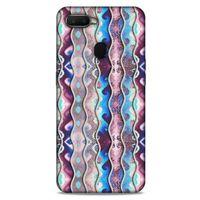 Oppo Ax7 Kılıf Baskılı Özel Seri Taşlı (31) TPU Kılıf