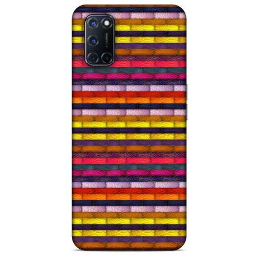 Oppo A52 Kılıf Patchwork (42) Rugged Armor Kılıf Karışık Renkli