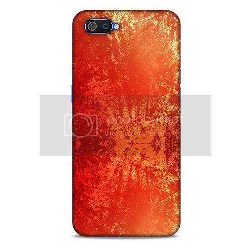 Paslı Renkler Kırmızı Samsung Galaxy M20 Kılıf