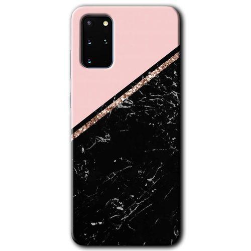 Galaxy S20 Plus Kılıf HD Desen Baskılı Arka Kapak - Yarım Mermer