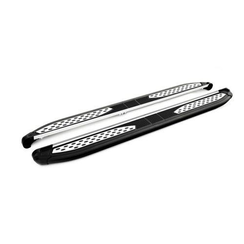 Opel Crossland Uyumlu 2020-2023 Turtle Plus Yan Basamak Siyah Parça