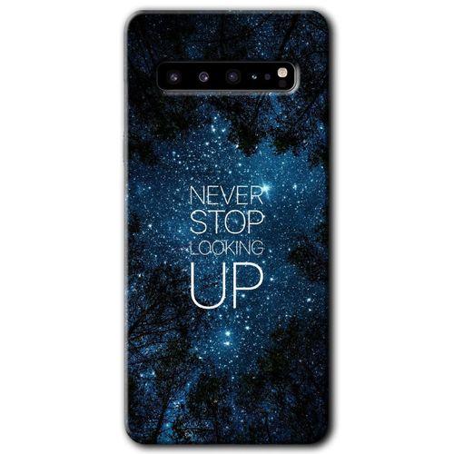Galaxy S10 Plus Kılıf HD Desen Baskılı Arka Kapak - Stars Wallpaper