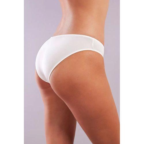 Golshan Garland Mini Slip, Kadın Güpürlü Ekru Külot