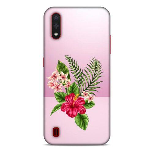 Lopard Samsung Galaxy A01 Uyumlu Kılıf Bahar (19) Kılıfları Kırmızı Yeşil