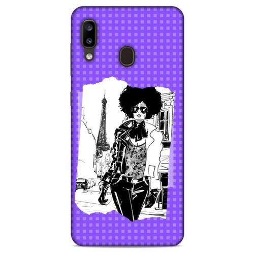 Sokak Modası 43 Samsung Galaxy A20 Kılıf Desenli Silikon