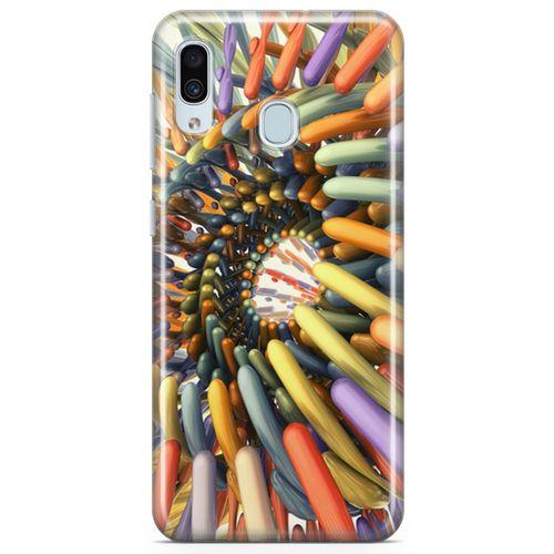 Samsung Galaxy A40 Kılıf Derin Mevzular Arka Kapak Koruma Desenli Full Koruyucu