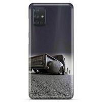 Lopard Samsung Galaxy M51 Uyumlu Kılıf PickUpX (10) Full Koruma Kılıfı Koyu Gri