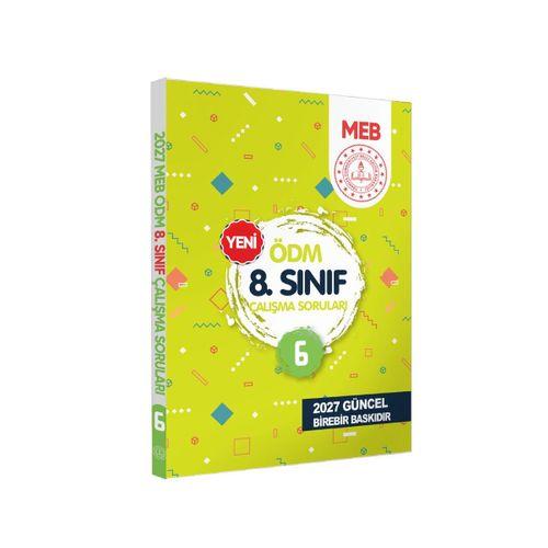 2027 LGS MEB Çalışma Soruları Ölçme Değerlendirme Merkezi ÖDM 8 Sınıf Çalışma Kitabı 6 BASKI ÜCRETİ