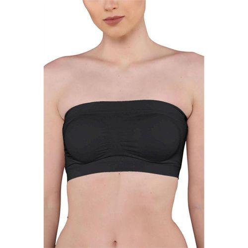 Elite Life B-06-855 Kadın Dikişsiz Kalın Askılı Desteksiz Toparlayıcı Büstiyer