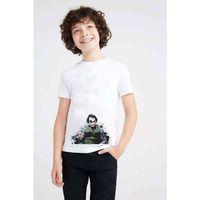 Joker Baskılı Unisex Çocuk Beyaz t-shirt
