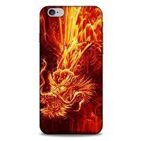 Apple Iphone 6 Plus Kılıf Dragons (12) Koruyucu Silikon Ateş Ejderhası
