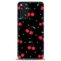 Xiaomi Redmi Note 12 Pro 4G Kılıf HD Baskılı Kılıf - Kirazlar + Tam Ekran Koruyucu