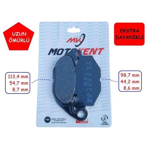 YAMAHA Yamaha R25 Mt-25 Ön Fren Disk Balatası Fa663 Mtk