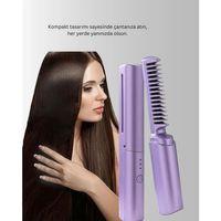 Isıtmalı Saç Düzleştirici Fırça – Kablosuz Ve Hafif Tasarım