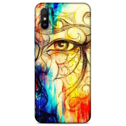 Lopard Xiaomi Redmi 9A Uyumlu Kılıf Manipülasyon ☻ (33) Hybrid Kılıf Baskılı