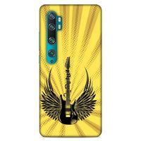 Lopard Xiaomi Mi Note 10 Pro Uyumlu Kılıf Tattoo's (41) Tank Kılıf Gitar Dövmesi