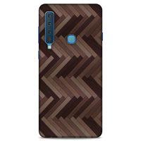 Lopard Samsung Galaxy A9 2018 Uyumlu Kılıf Wood'X (33) Hybrid Kılıf Baskılı