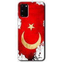 Potkal Hediye Fabrikası Samsung Galaxy S20 Kılıf HD Desen Baskılı Arka Kapak - Türkiyem