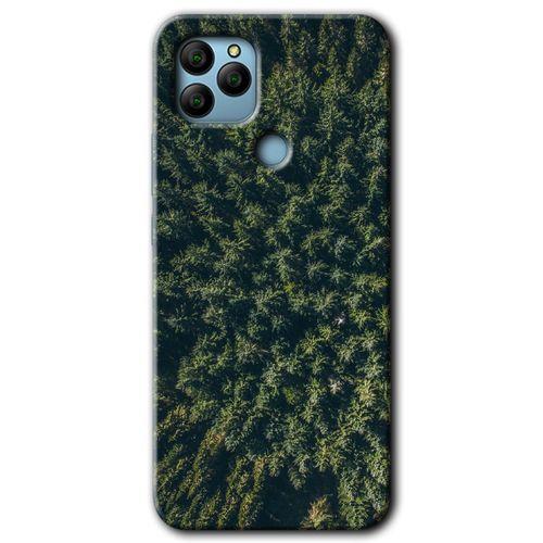 GM 22 Kılıf HD Desen Baskılı Arka Kapak - Çam Ağacı Ormanı + Kırılmaz Cam