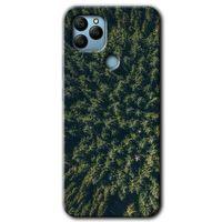 GM 22 Kılıf HD Desen Baskılı Arka Kapak - Çam Ağacı Ormanı + Kırılmaz Cam