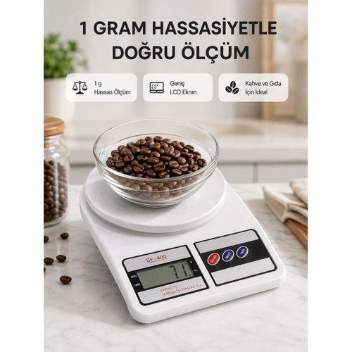Lcd Ekranlı Hassas Dijital Mutfak Terazisi – 5kg Kapasite, 1g Hassasiyet Yeni Nesil