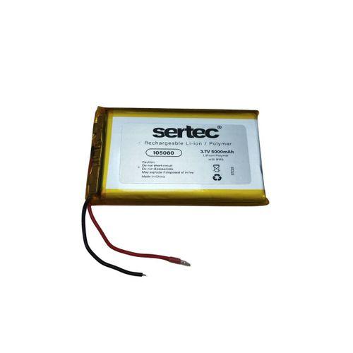105080 3.7V 5000 mAh Li-Polymer Pil (Devreli/1.5A)