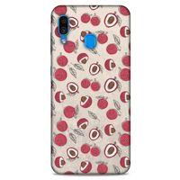 Frutix Lychee 01 Samsung Galaxy A30 Kılıf Desenli Silikon