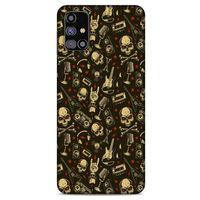 Retro (8) Desen Baskılı Kılıf Renkli Samsung Galaxy M31s Kılıf