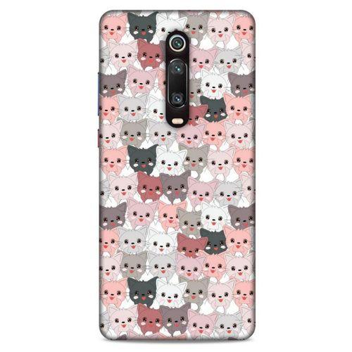 Lopard Xiaomi Mi 9T Uyumlu Kılıf Kediler (31) TPU Kılıf Minikler