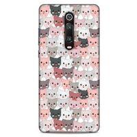 Lopard Xiaomi Mi 9T Uyumlu Kılıf Kediler (31) TPU Kılıf Minikler