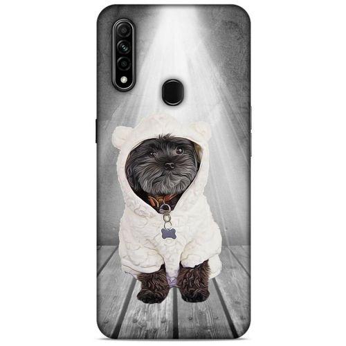 Oppo A31 Kılıf Köpek Kıyafetleri (41) Tank Kılıf Affenpinscher Sweat