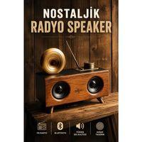 Nostaljik Görünümlü Bluetooth Bağlantılı Speaker
